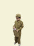 BookMyCostume Indian Postman Dakiya Community Helper Classic Kids Fancy Dress Costume
